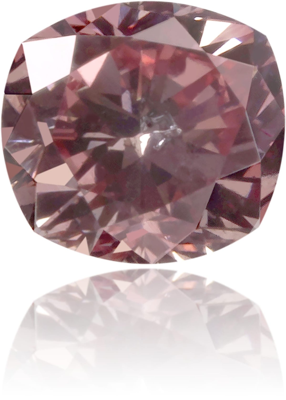 Natural Pink Diamond Cushion 0.23 ct Polished