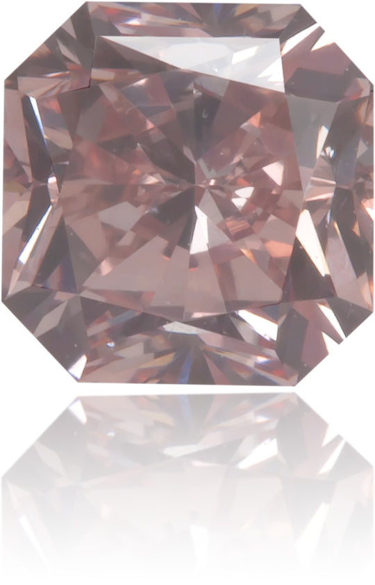 Natural Pink Diamond Square 0.57 ct Polished