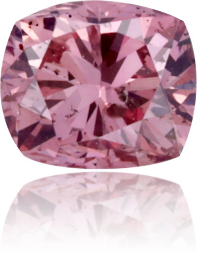 Natural Pink Diamond Cushion 0.22 ct Polished