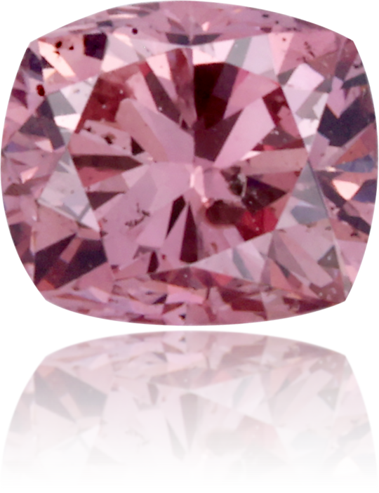 Natural Pink Diamond Cushion 0.22 ct Polished