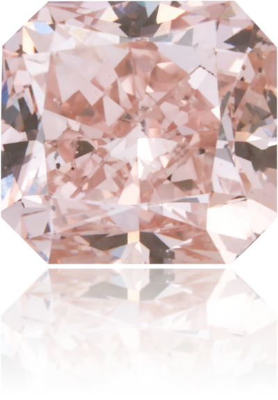 Natural Pink Diamond Square 1.03 ct Polished