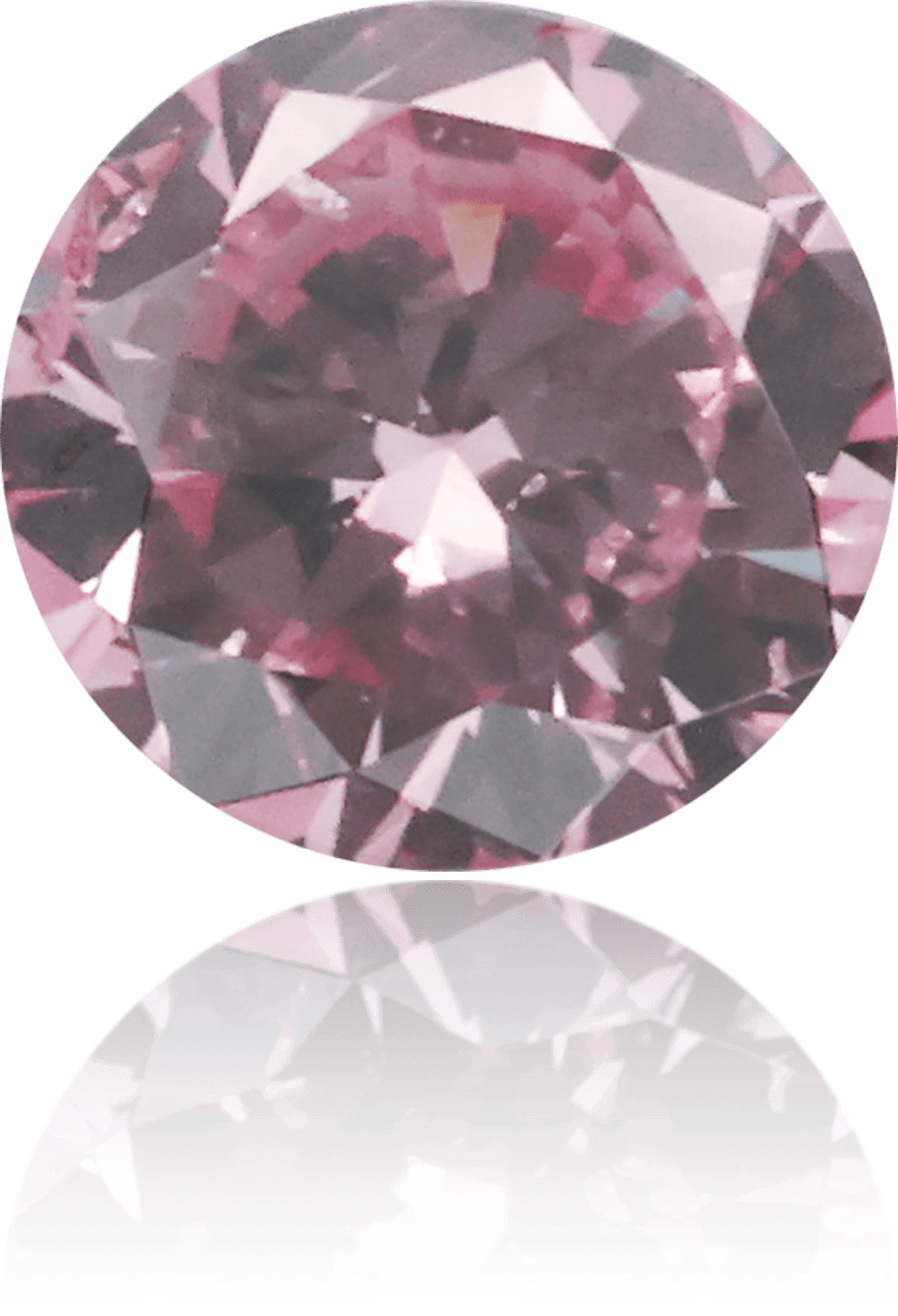 Natural Pink Diamond Round 0.21 ct Polished