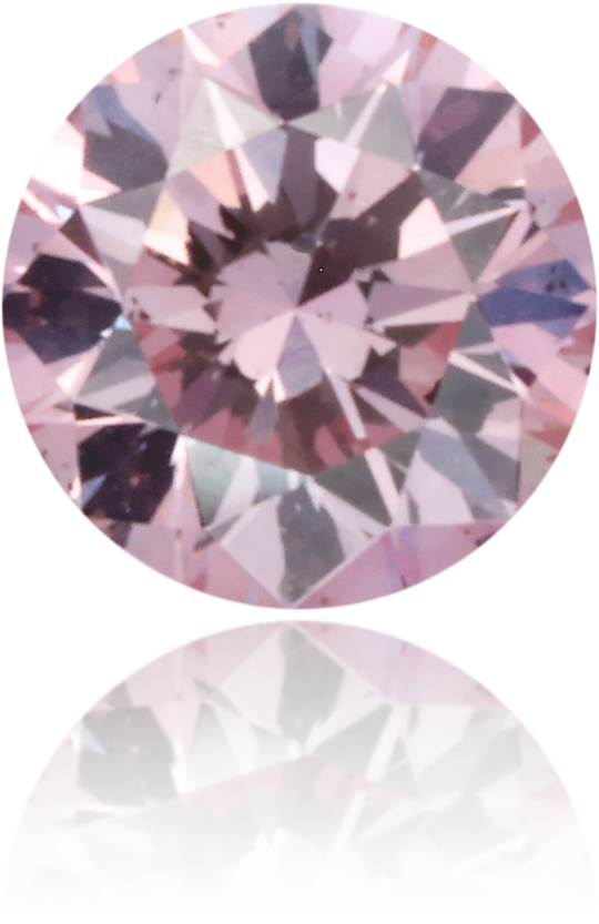 Natural Pink Diamond Round 0.14 ct Polished