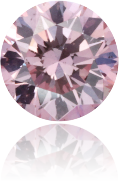 Natural Pink Diamond Round 0.14 ct Polished