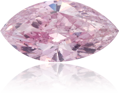 Natural Purple Diamond Marquise 0.47 ct Polished