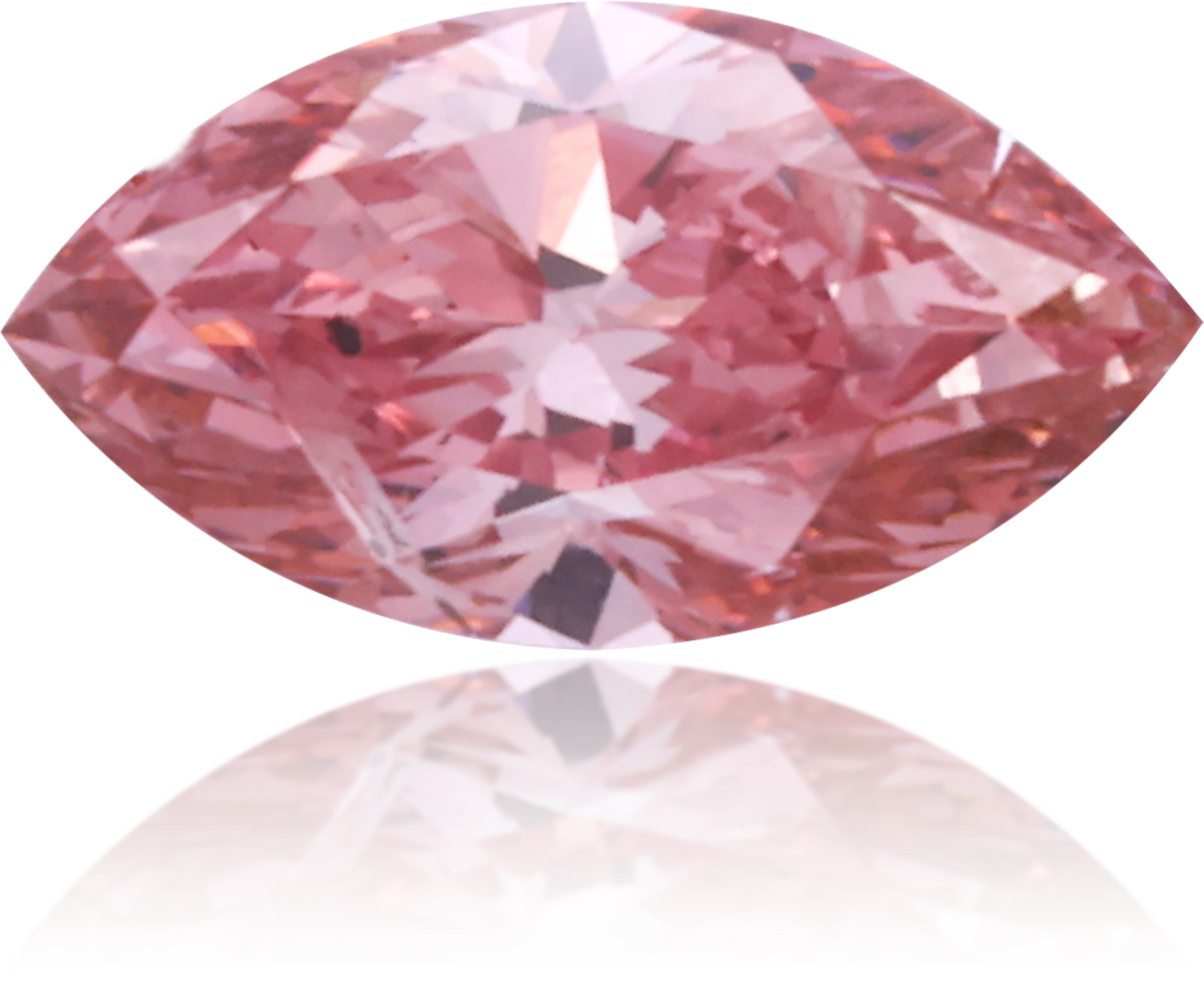 Natural Pink Diamond Marquise 0.23 ct Polished