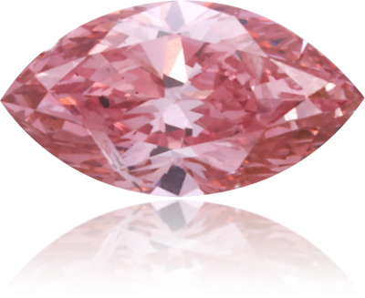 Natural Pink Diamond Marquise 0.23 ct Polished