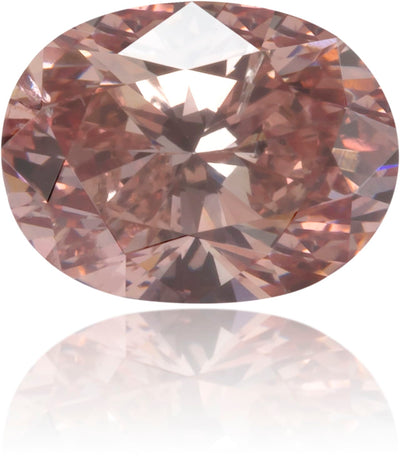 Natural Pink Diamond Oval 0.46 ct Polished