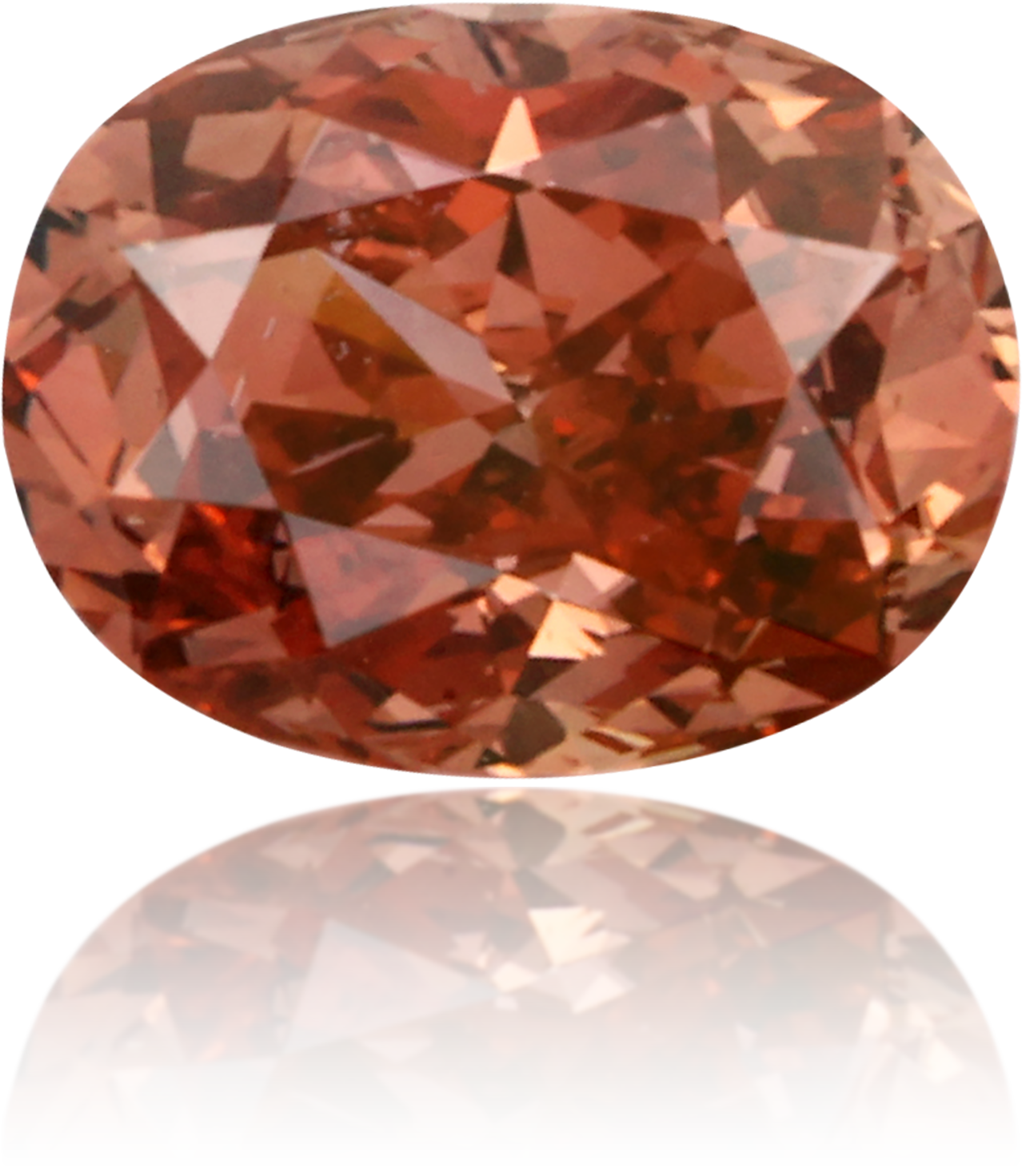 Natural Pink Diamond Oval 0.35 ct Polished