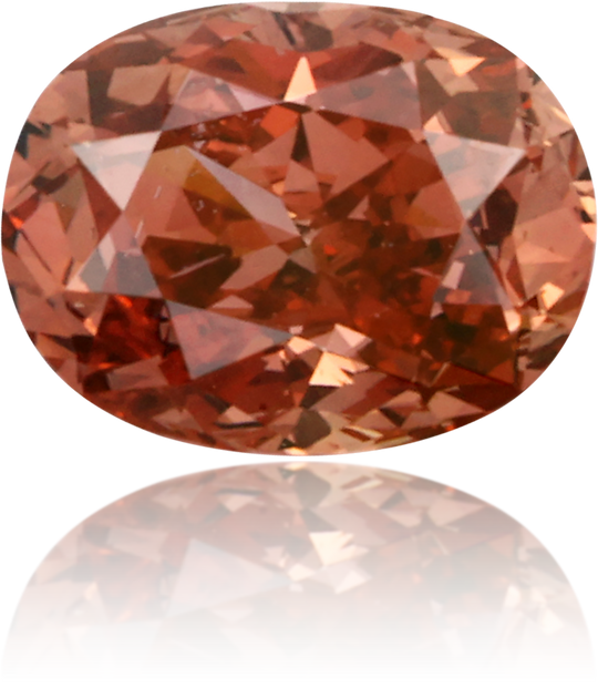Natural Pink Diamond Oval 0.35 ct Polished