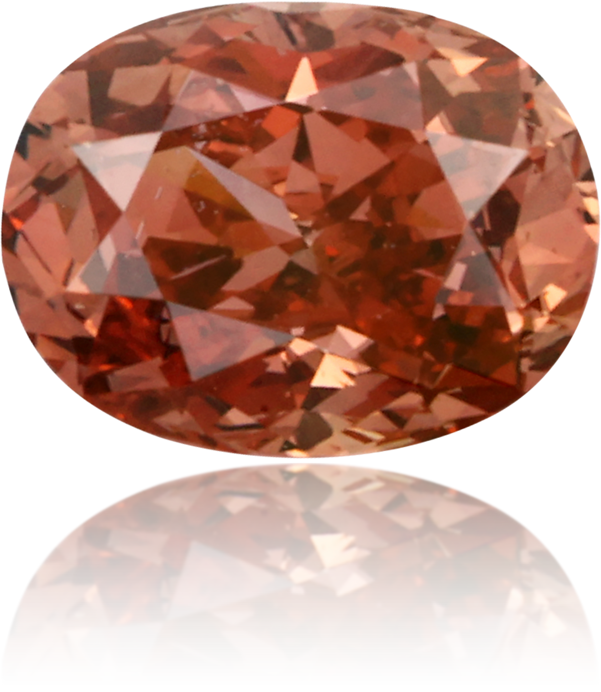 Natural Pink Diamond Oval 0.35 ct Polished