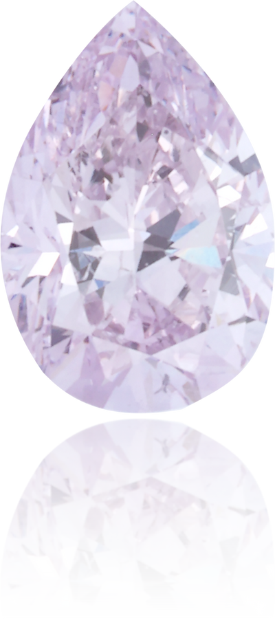 Natural Purple Diamond Pear Shape 0.28 ct Polished