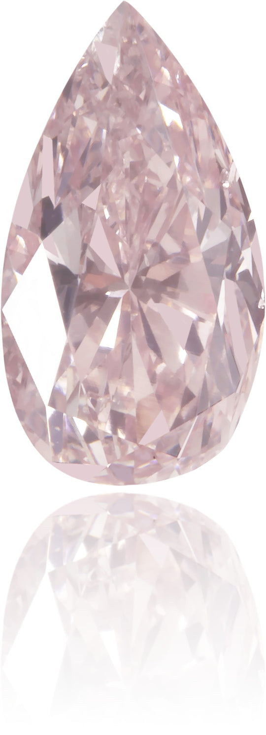 Natural Pink Diamond Pear Shape 0.76 ct Polished