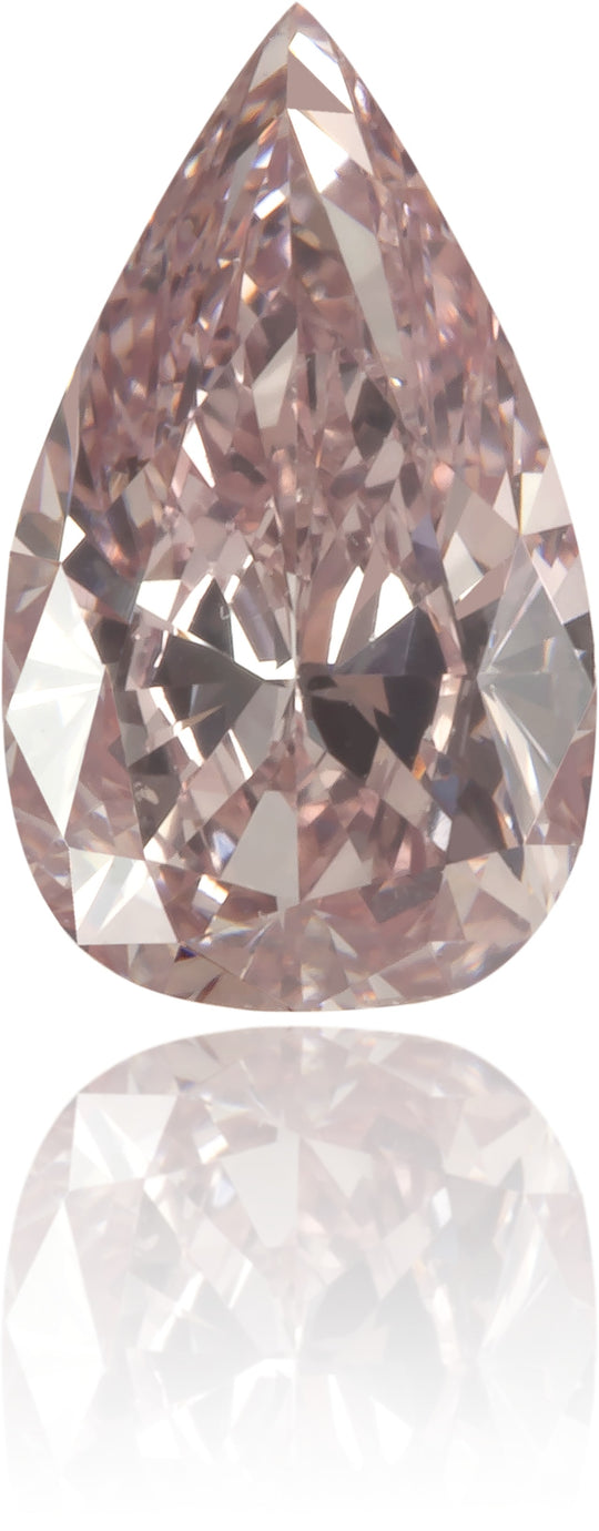 Natural Pink Diamond Pear Shape 0.51 ct Polished