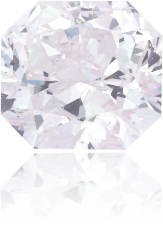 Natural Pink Diamond Square 0.67 ct Polished