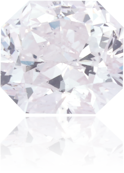 Natural Pink Diamond Square 0.67 ct Polished