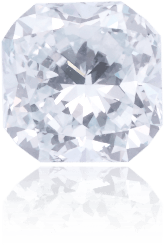 Natural Blue Diamond Square 0.25 ct Polished