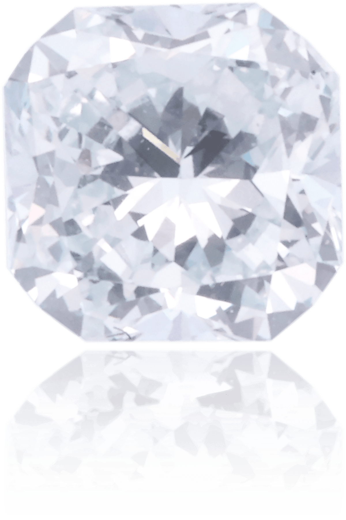 Natural Blue Diamond Square 0.25 ct Polished