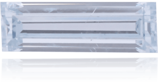 Natural Blue Diamond Rectangle 0.28 ct Polished