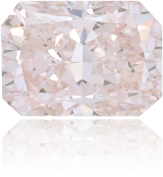 Natural Pink Diamond Rectangle 0.59 ct Polished