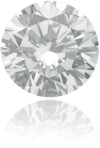 Natural Gray Diamond Round 0.63 ct Polished