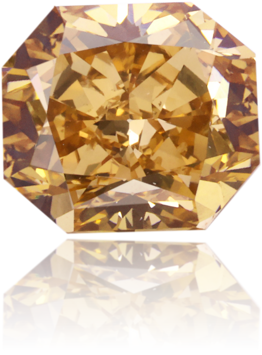 Natural Brown Diamond Rectangle 2.60 ct Polished