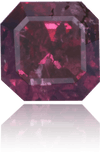 Natural Purple Diamond Square 0.62 ct Polished