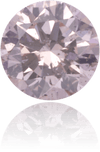Natural Pink Diamond Round 0.16 ct Polished