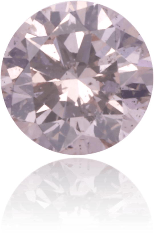 Natural Pink Diamond Round 0.16 ct Polished