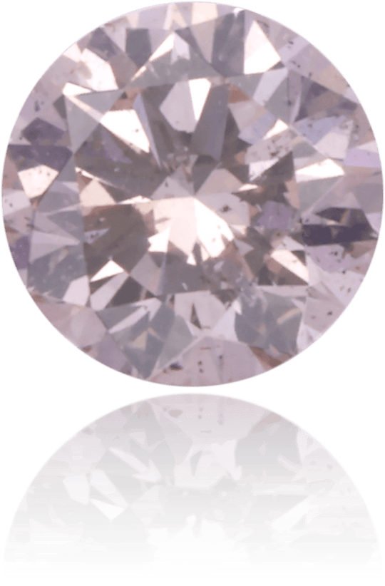 Natural Pink Diamond Round 0.16 ct Polished