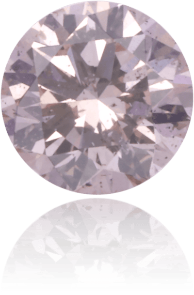 Natural Pink Diamond Round 0.16 ct Polished