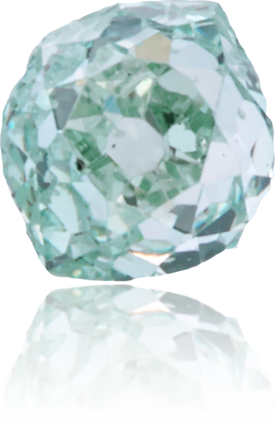 Natural Green Diamond Marquise 0.16 ct Polished