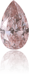 Natural Pink Diamond Pear Shape 0.55 ct Polished