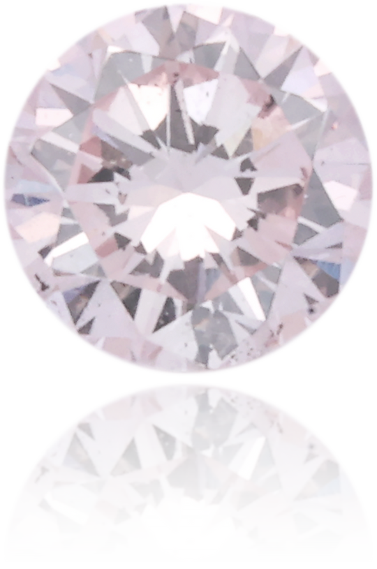 Natural Pink Diamond Round 0.33 ct Polished