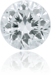 Natural Blue Diamond Round 0.21 ct Polished