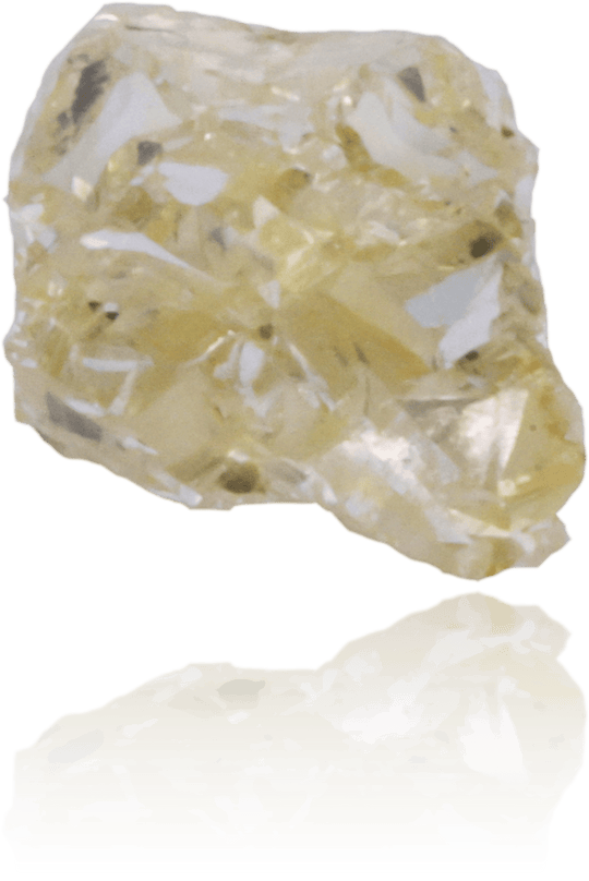 Natural Yellow Diamond Rough 0.42 ct Rough