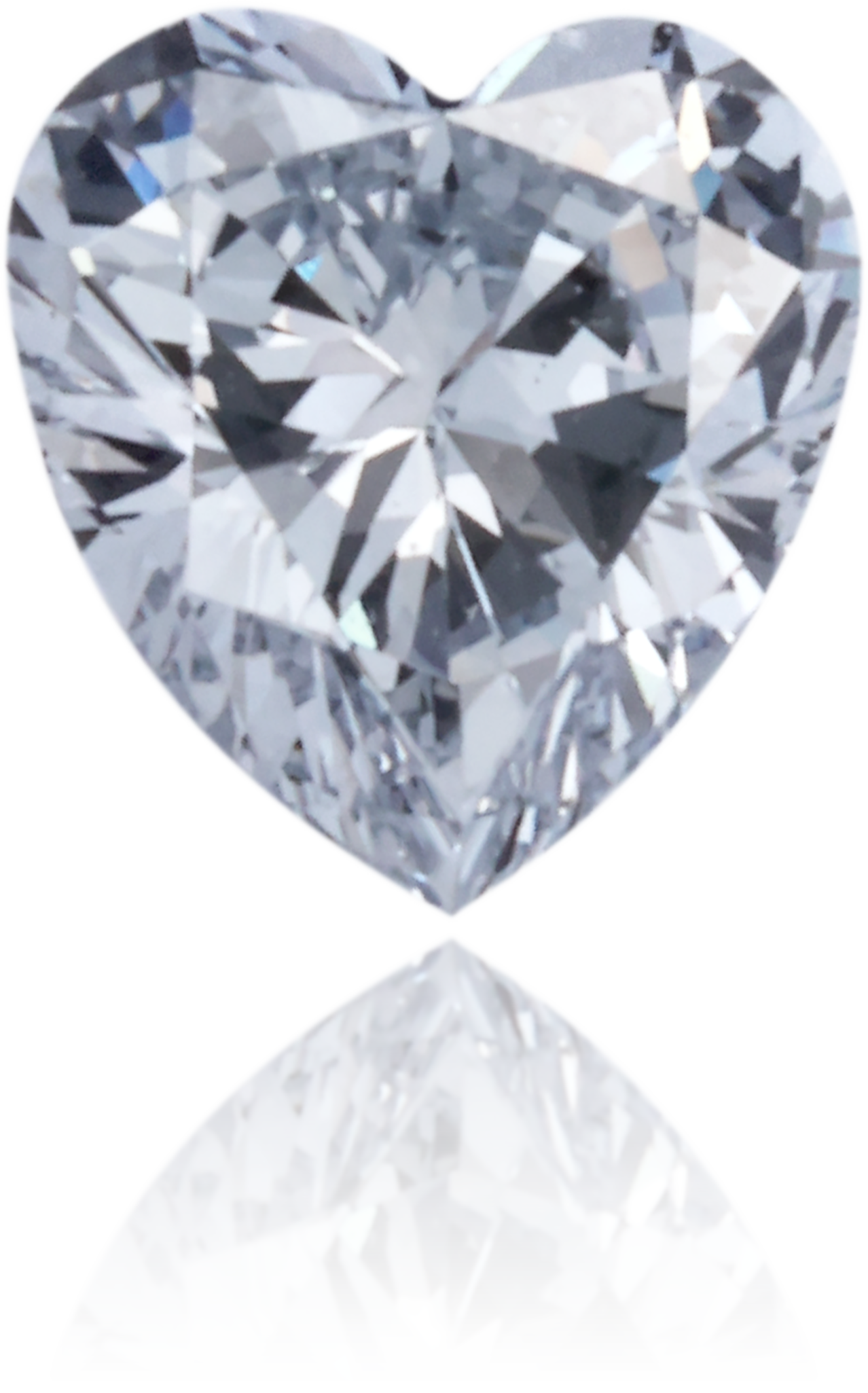 Natural Blue Diamond Heart Shape 0.20 ct Polished