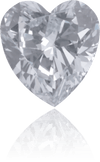 Natural Blue Diamond Heart Shape 0.20 ct Polished