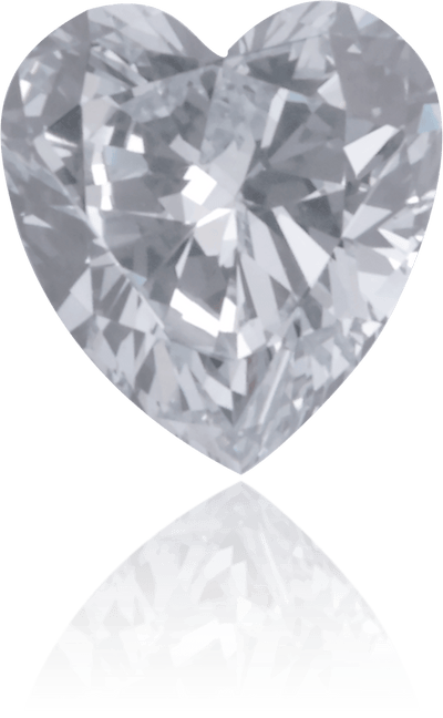 Natural Blue Diamond Heart Shape 0.20 ct Polished