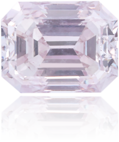 Natural Pink Diamond Rectangle 0.68 ct Polished