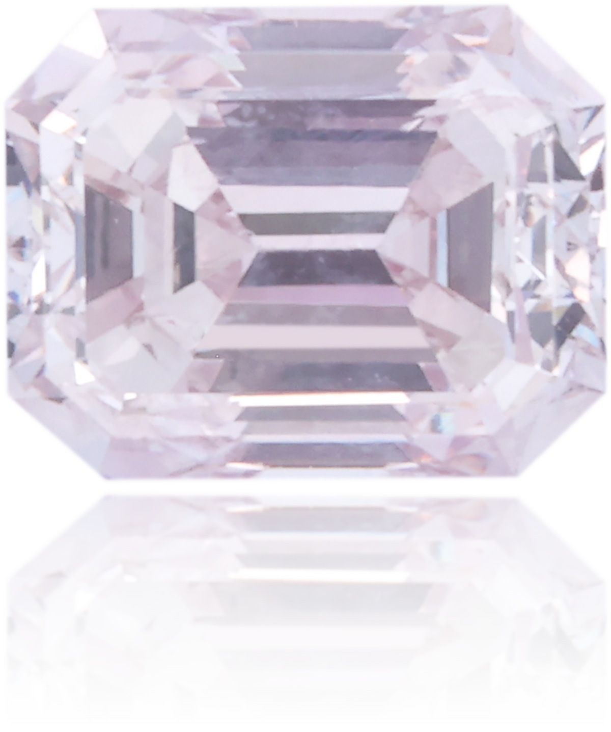 Natural Pink Diamond Rectangle 0.68 ct Polished