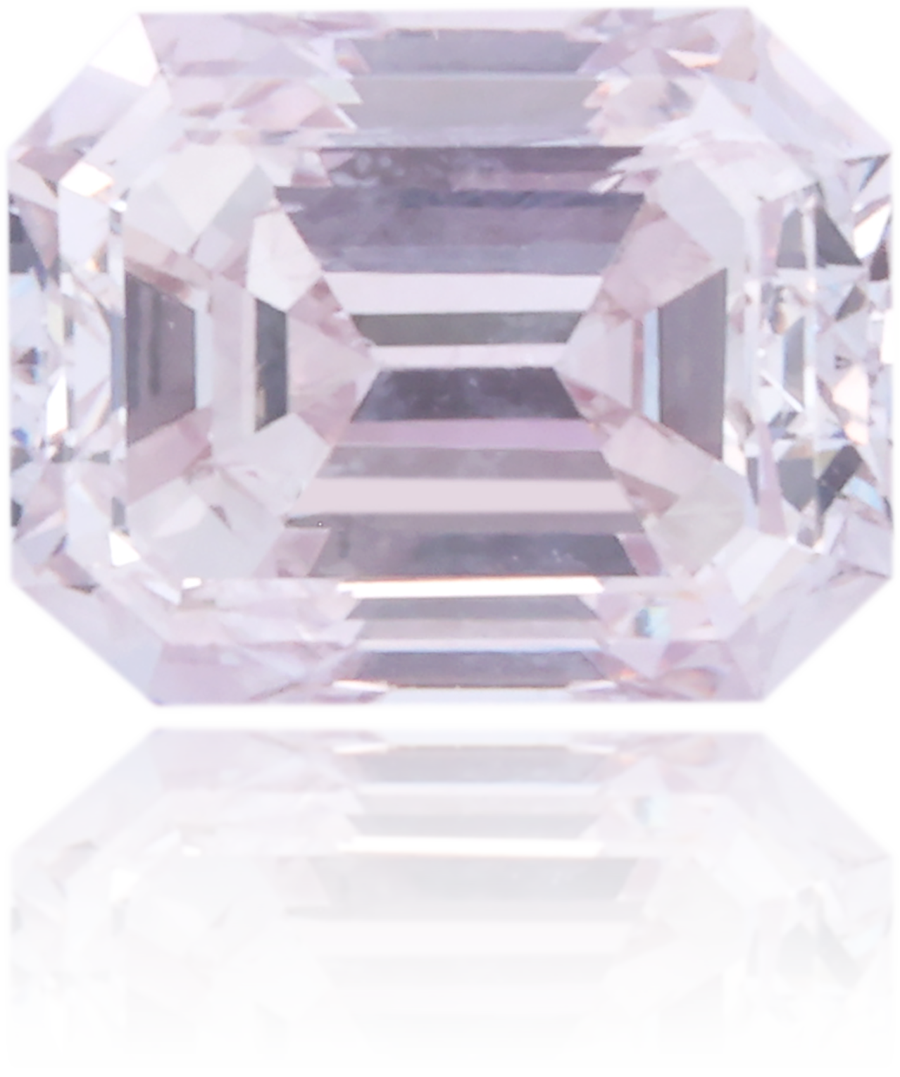 Natural Pink Diamond Rectangle 0.68 ct Polished