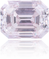 Natural Pink Diamond Rectangle 0.68 ct Polished