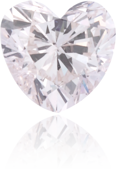 Natural Pink Diamond Heart Shape 0.35 ct Polished