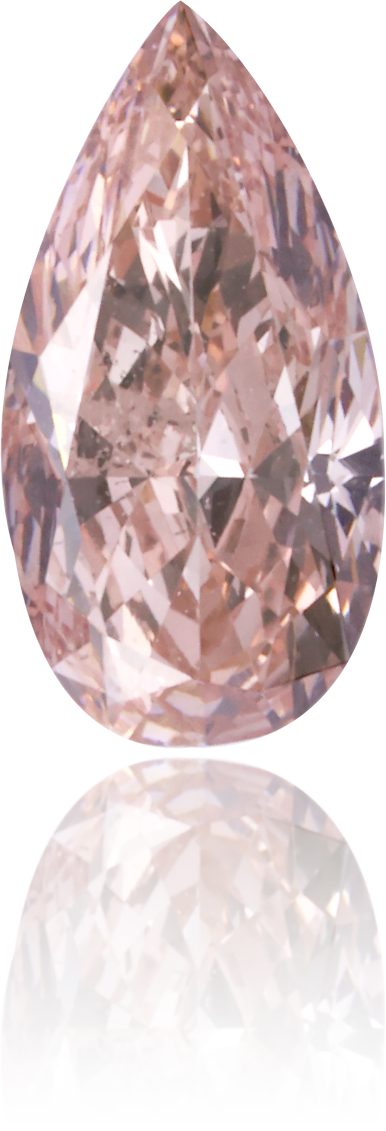 Natural Pink Diamond Pear Shape 0.41 ct Polished