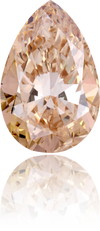 Natural Brown Diamond Pear Shape 3.05 ct Polished