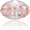 Natural Pink Diamond Oval 0.74 ct Polished