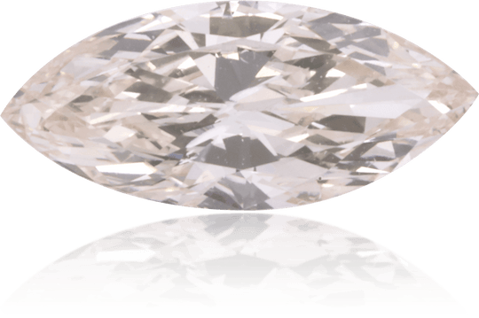 Natural Brown Diamond Marquise 0.42 ct Polished