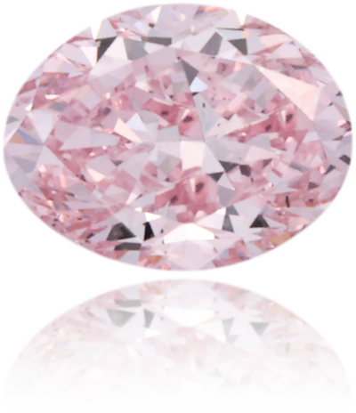 Natural Purple Diamond Oval 0.38 ct Polished