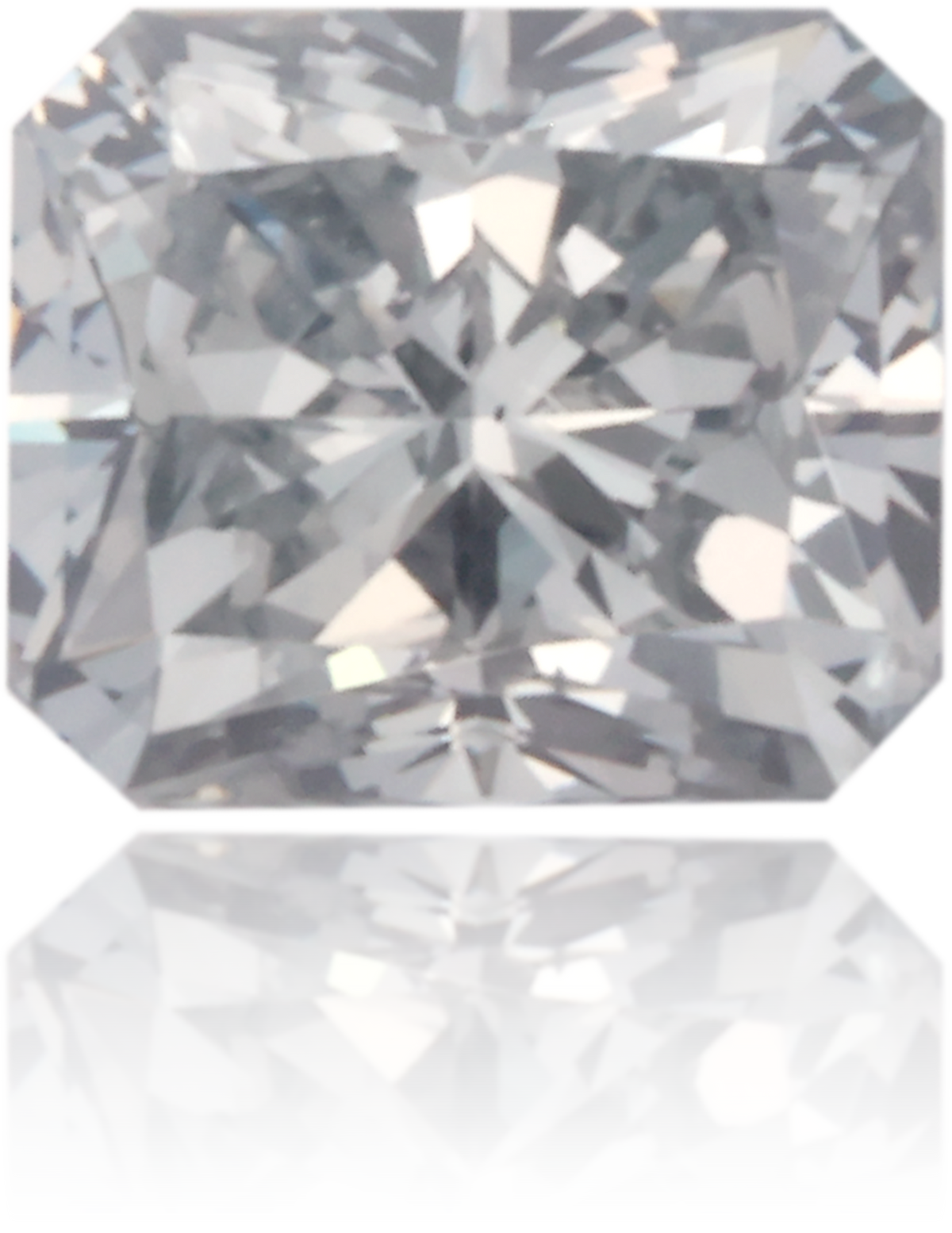 Natural Blue Diamond Rectangle 0.23 ct Polished